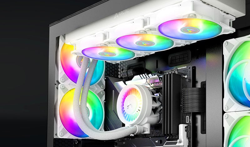 ARCTIC COOLING Liquid Freezer III 360 A-RGB (White) All-in-One CPU Water Cooler